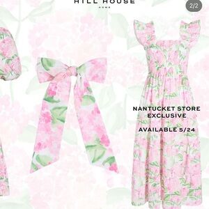 Hill House Nantucket exclusive Ellie nap dress in pink hydrangea sz xl
